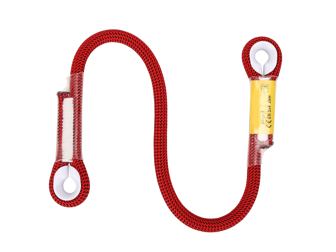 Corda de Segurança de Escalada 120cm Vermelha