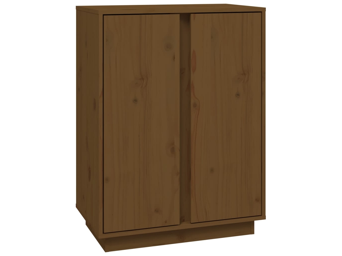 Aparador Castanho Mel MAISON EXCLUSIVE em Madeira by Pinho Maciça (60x35x80 cm)