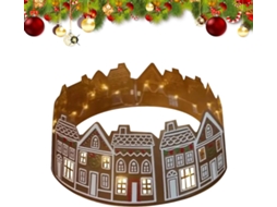 Saia De Árvore De Natal Reutilizável Com Floco De Neve |