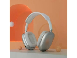Fone de Ouvido Sem Fio Bluetooth 5.1 TAISHENGDA com Subwoofer, Entrada Aux e Cartão Tf (Branco)