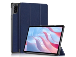 Capa De Couro Para Tablet For Honor Pad X9 / X8 Pro 11.5 Custer Pure Color Com Suporte Triplo