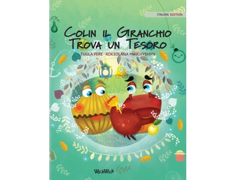 Livro Colin Il Granchio Trova Un Tesoro Italian Edition Of Quotcolin The Crab Finds A Treasurequot De Tuula Pere (inglês)