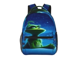 Mochila Grinch Para Estudantes, Durável E Leve, Alças Impermeáveis ​​e Respiráveis ​​n307 Olysi Shop