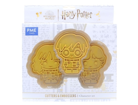 Cortador De Biscoitos E Marcador De Personagens Harry Potter Pme Cake