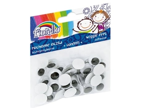 Ilhós autoadesivos de 15 mm, pacote com 40. Acessórios práticos e duráveis para cortinas Fiorello.