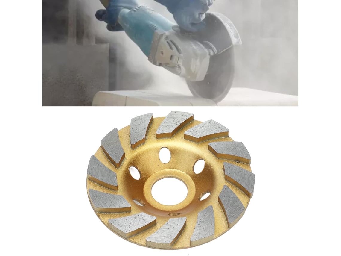 Disco De Corte Diamantado Segmentado 4 Polegadas Para Concreto E Pedra