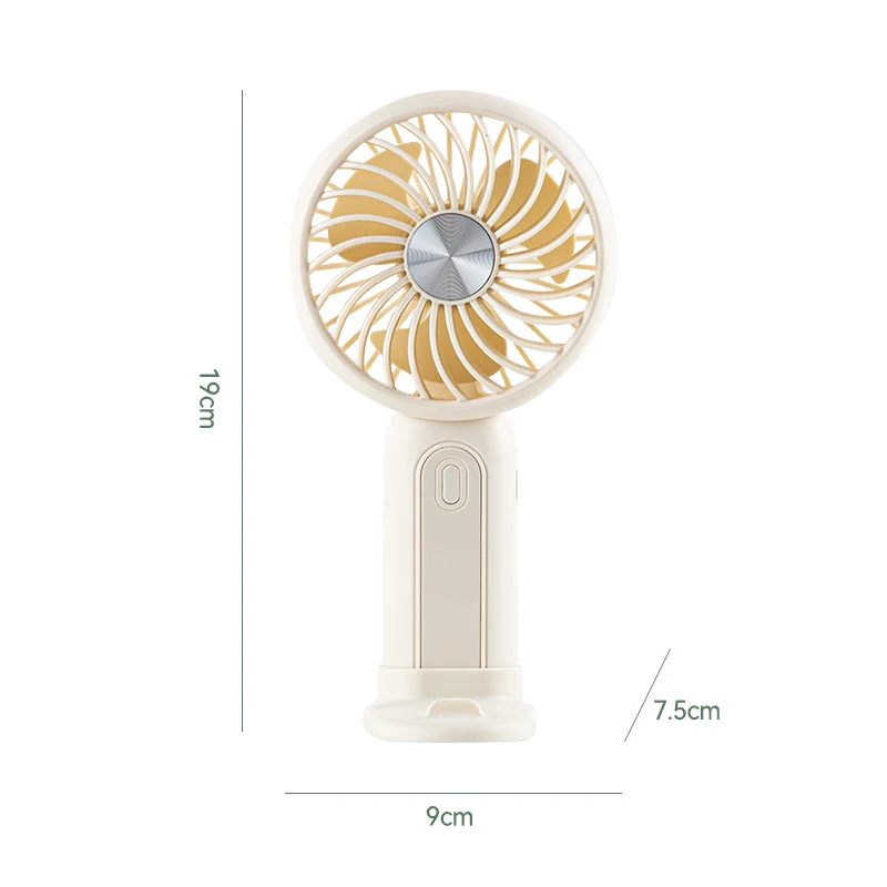 Mini Ventilador Portátil Silencioso de Mesa, 500 Mah MDUG | MDUG