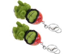 Chaveiro De Tartaruga Marinha Pelúcia (2 Peças) - Adorável Mini Para