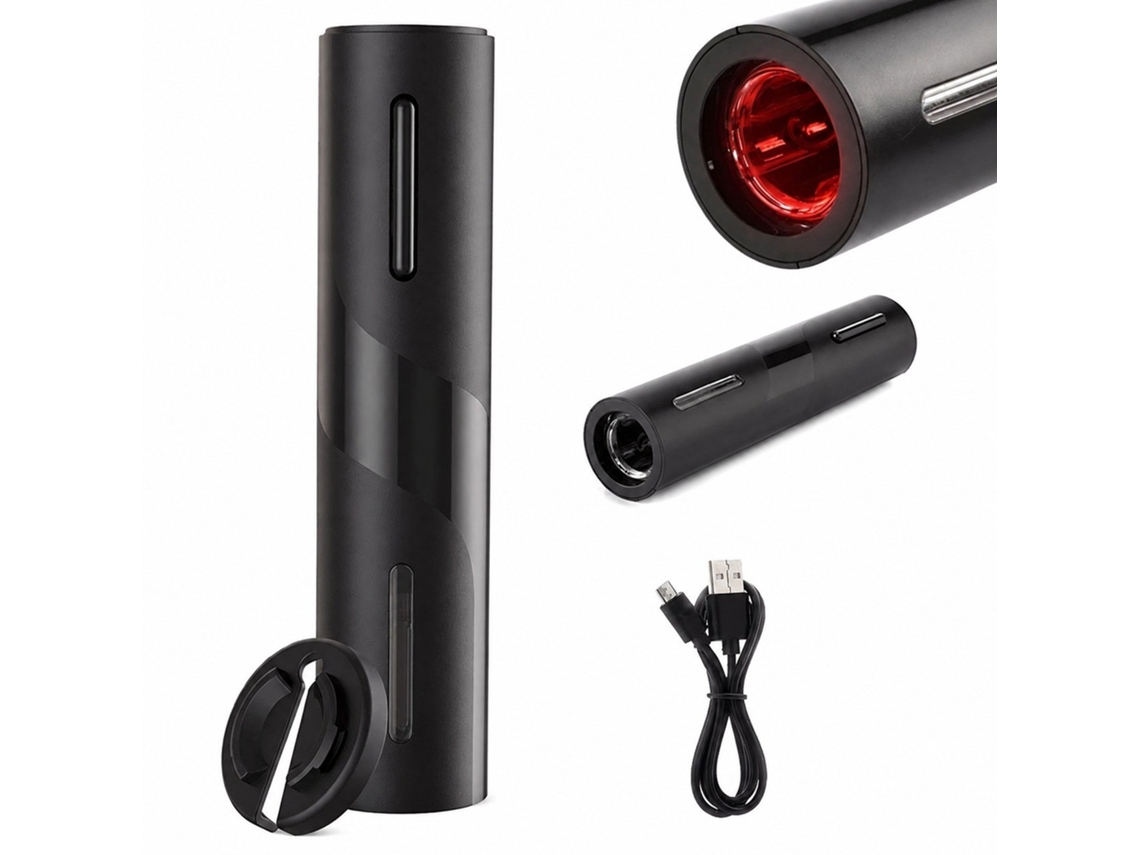 Abridor De Vinho Elétrico Com Luz Led, Saca-rolhas Sem Fio, Recarregável