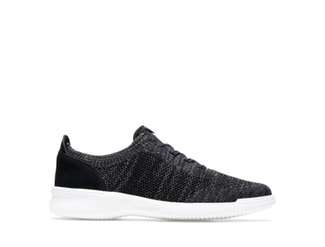 Sapatilhas CLARKS Donaway Knit Black Knit (Preto - EU-43)