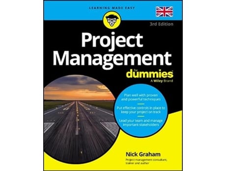Livro Project Management For Dummies UK de Nick Graham (Inglês)