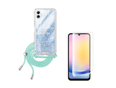Película de Ecrã Shinnyhands Free Cleargel para Samsung Galaxy A06 CAPASMART Silicone Azul