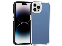 Capa Protetora De Tpu Bicolor Pc Para Iphone 14 Pro Max