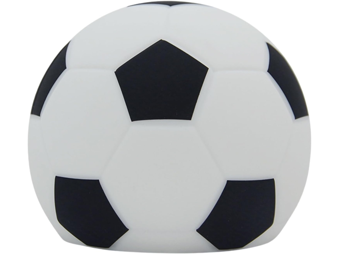 Luminária Noturna De Futebol, Led Recarregável Silicone.