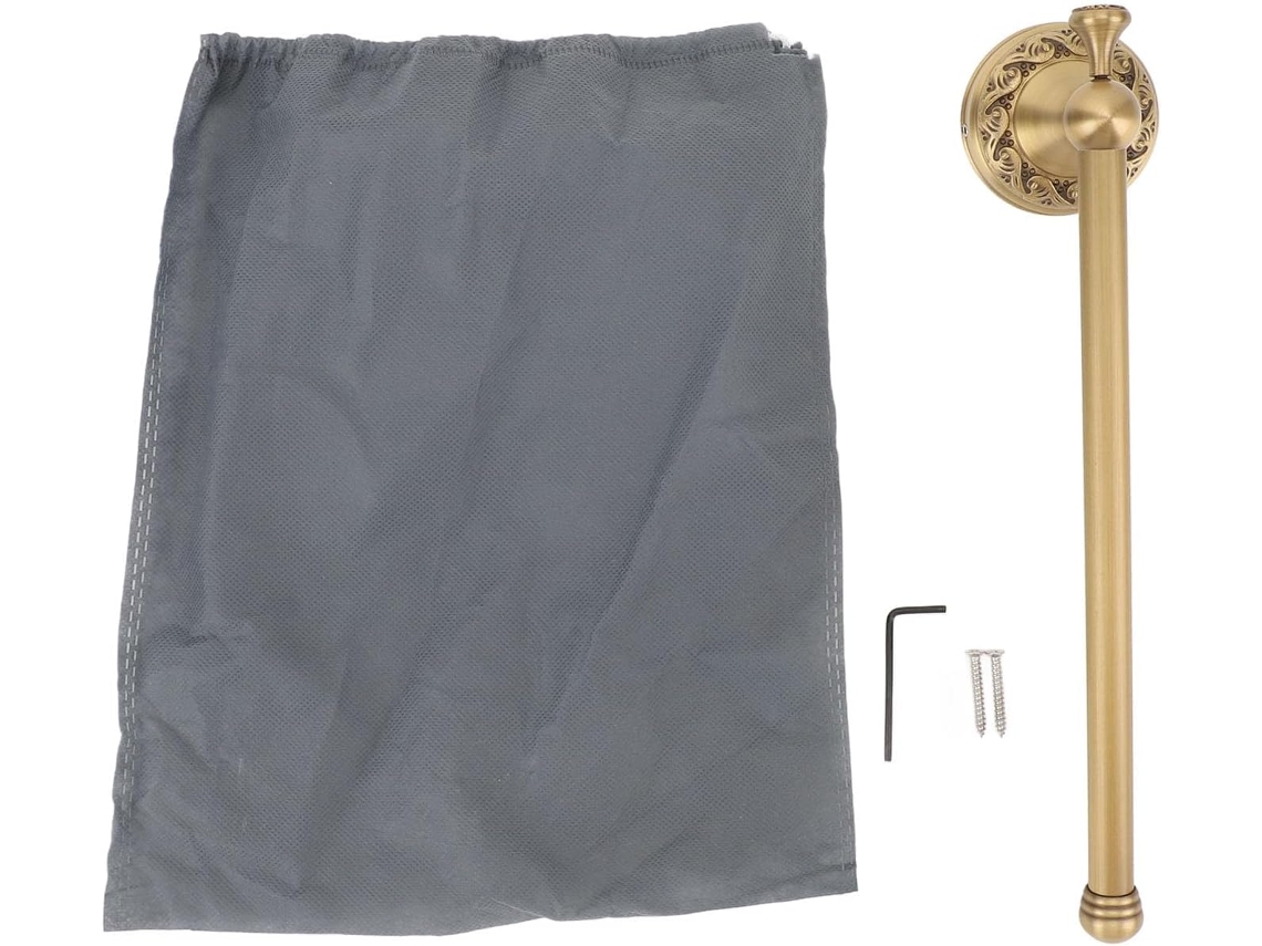 Suporte De Papel Higiênico Cobre Para Parede 11, 2 Polegadas, Resistente E À Prova De Ferrugem, Fácil Instalação, Estilo