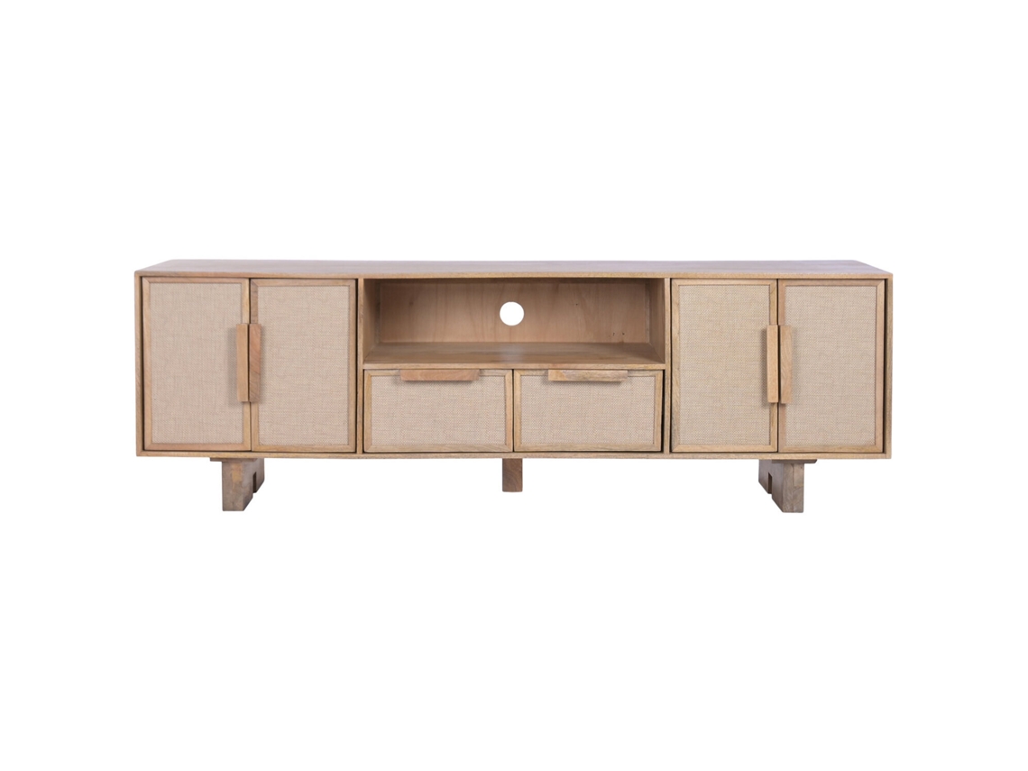 Suporte de Tv em Rattan Cor Manga, 183x46x60cm ALEXANDRA HOUSE LIVING