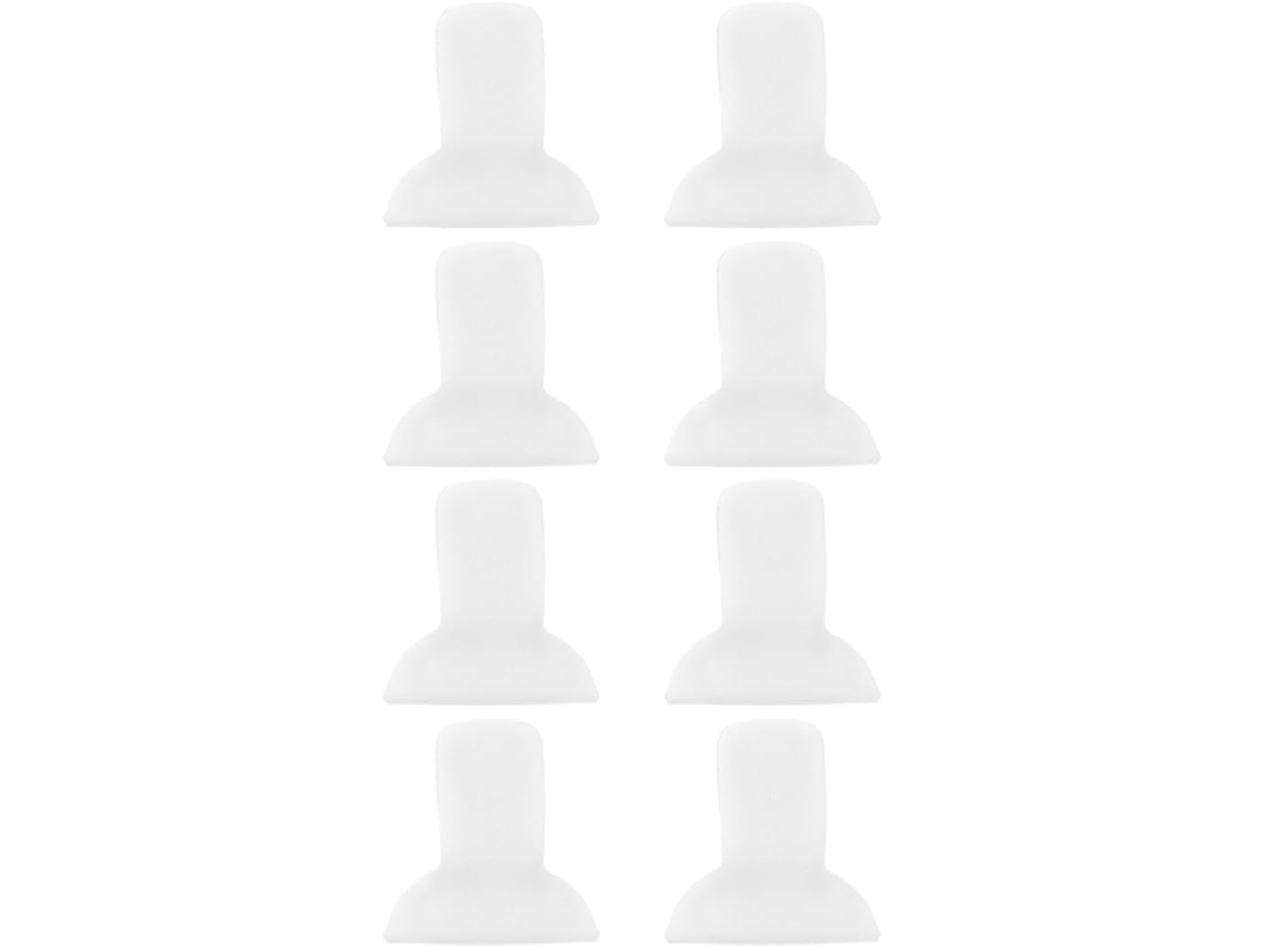 Conjunto de 8 Prendedores Edredom com Base Acolchoada e Antiderrapante para Fixação Segura Edredons CHABERLU