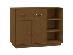 Sideboard, Sideboards Vidaxl Marrom Madeira De Pinho (n/a)