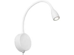 Aplique FARO BARCELONA Loke (Branco - LED - 3 W - Alumínio)