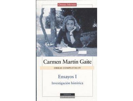 Livro Ensayos de Carmen Martín Gaite (Espanhol)