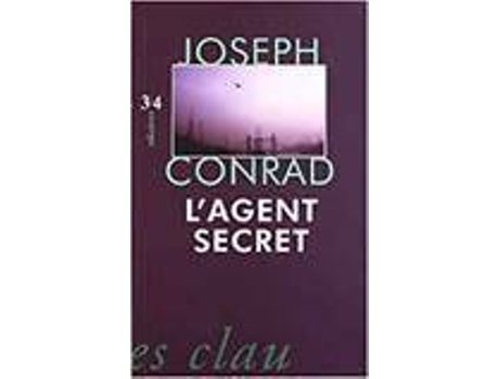 Livro L'Agent Secret de Joseph Conrad (Inglês)