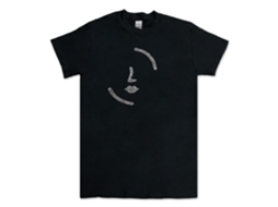 Automatic Face Logo T shirt ROCKINSTONE Unisex Adults Best Sellers Size:l (bedazzled)