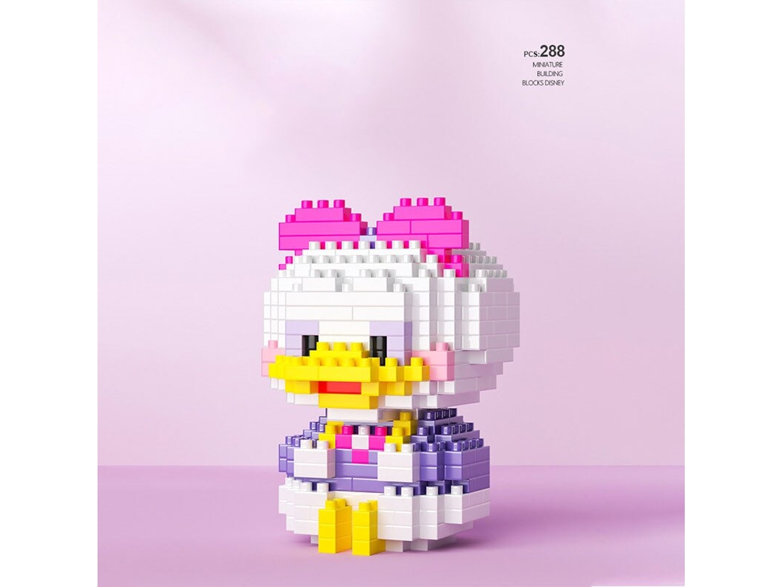 Boneco GAATPOT Diy Cartoon Doll Stellalou Linabell Mini Bricks Cartoon Anime Figures Model Series Building Blocks Educational Toy For Children