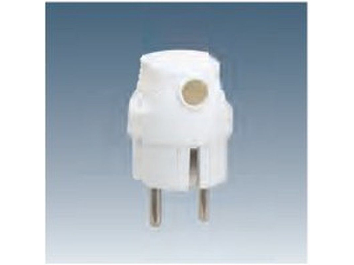 Simão 10451 31 | Plugue Aéreo Schuko 2ptt Branco 16a 250v Simon