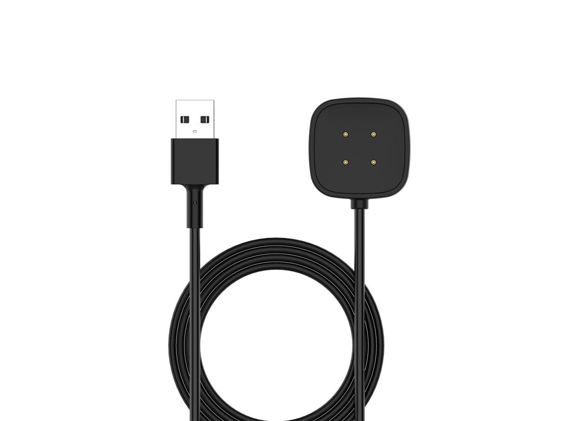 Fitbit Versa 3 / Fitbit Sense Smart Watch Carregador De Berço Magnético Portátil Cabo De Carregamento Usb, 1 M*