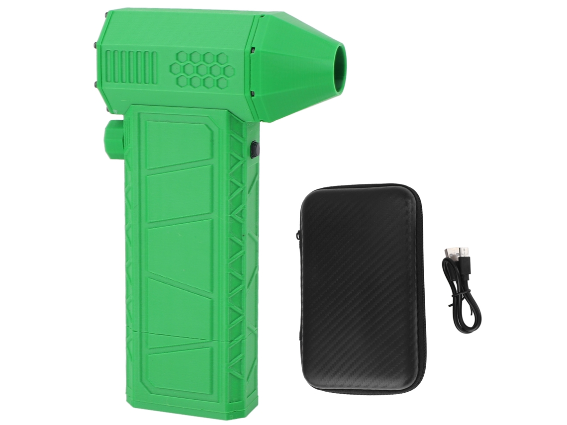 Soprador de Ar Portátil Sem Fio Jet Dry 110000 Rpm Verde