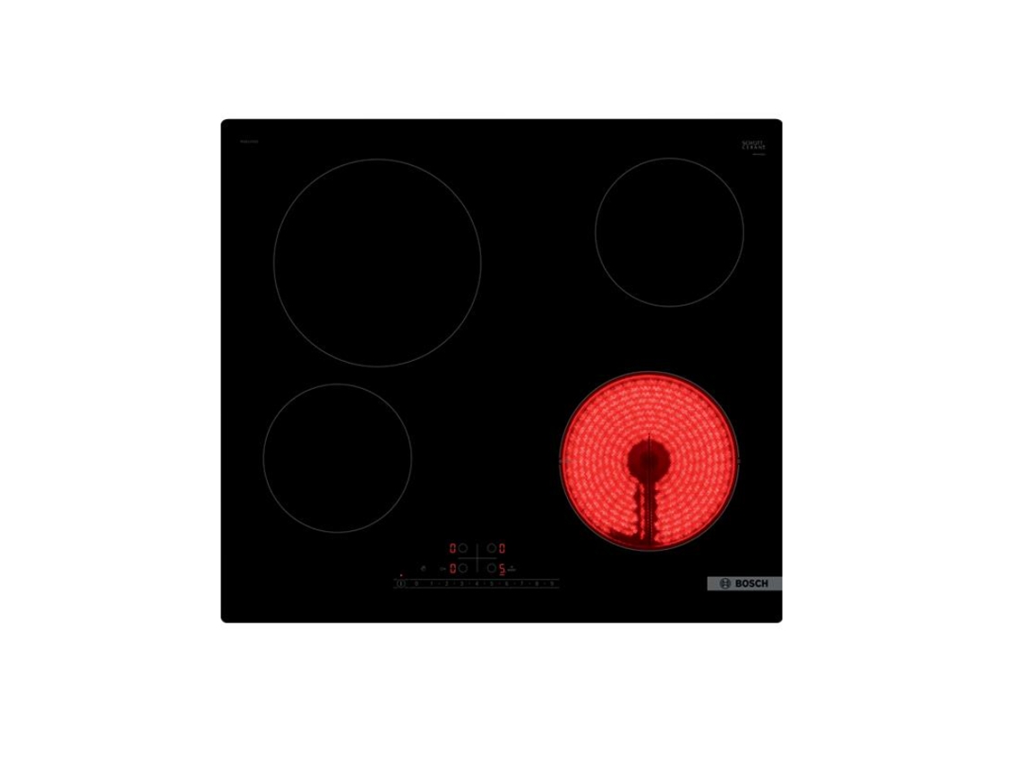 Placa de Vitrocerâmica BOSCH PKE611FN8E (Elétrica - 62 cm - Preto)