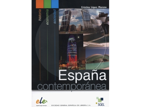 Livro Espana Contemporanea de Cristina López Moreno (Espanhol)