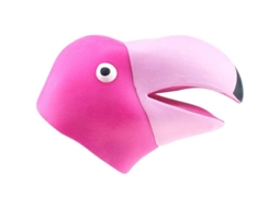 2026 guantes Con Forma de Marioneta de Flamenco Rosa Juguete Infantil Regalo para Niños Y Adultos Con Imaginación