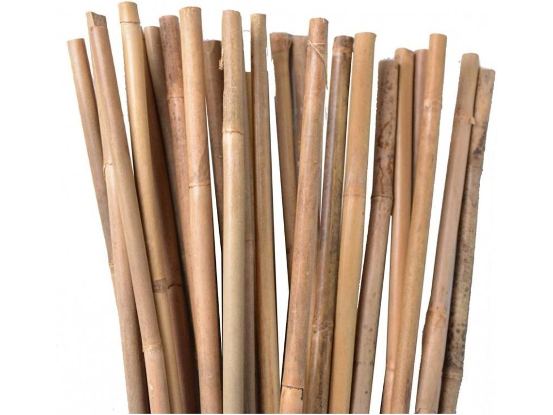 Varas de Bambú 50 Un SUINGA (90 Cm, Diâmetro 6-8 Mm)