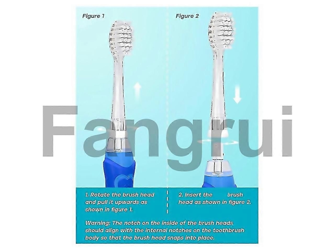 Conjunto De 12 Escovas De Dentes Elétricas Infantis.