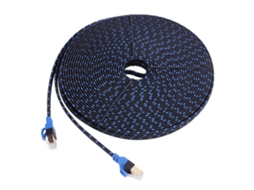 Cabo de Ethernet Flat Cat7 RJ45 10gb 20m | S/MARCA