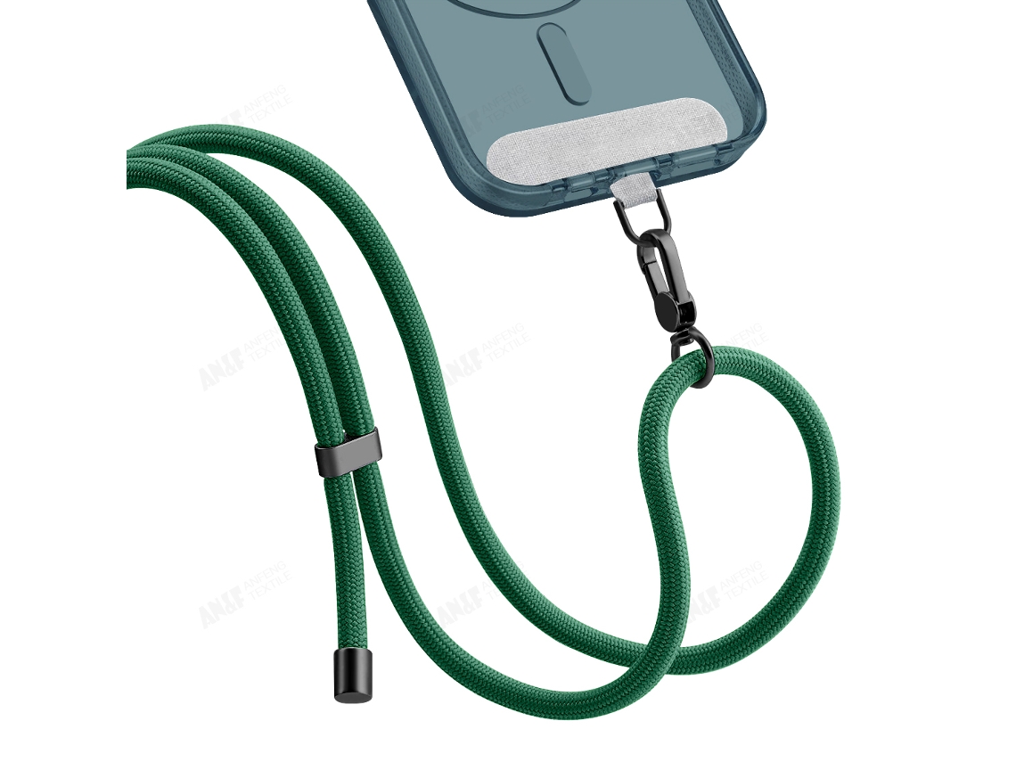 Qu-alças Ajustáveis ​​de Poliéster Para Celular, Cordão Para Iphone, Acessórios De Corrente Da Moda, Presente Versátil De Poliéster
