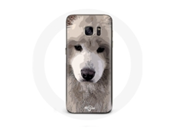 Capa para Samsung Galaxy S6 Samoieda cinzento Raça de Cachorros