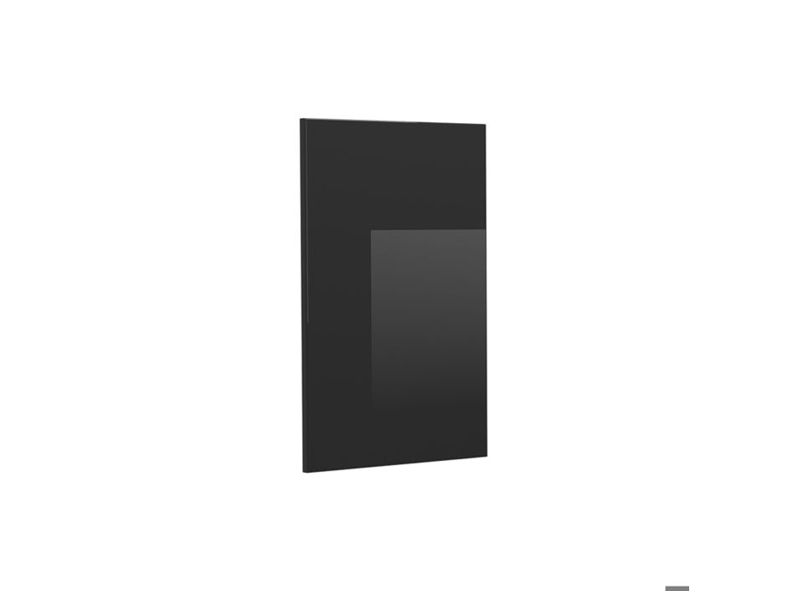 Frente de Cozinha VICCO R line, 39.6x59cm para Móvel de Parede, Preto Alto Brilho