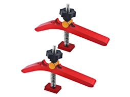 Porcas T Track Grampo E Localizador De Alumínio Resistente De 2 Peças Para Marcenaria E Metalurgia Zeuxo (vermelho)