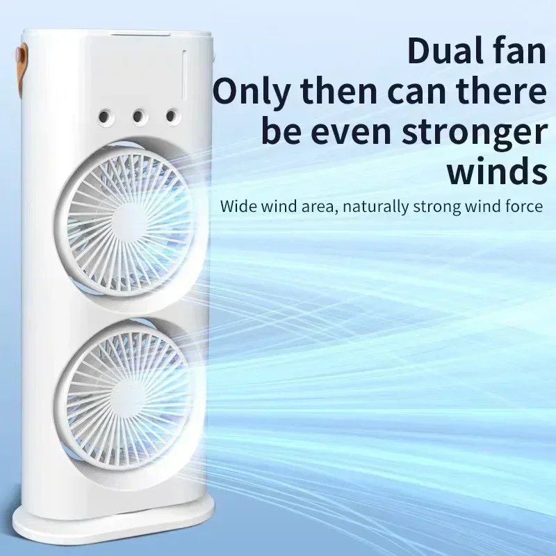 Ventilador MDUG com função de névoa, ar condicionado portátil