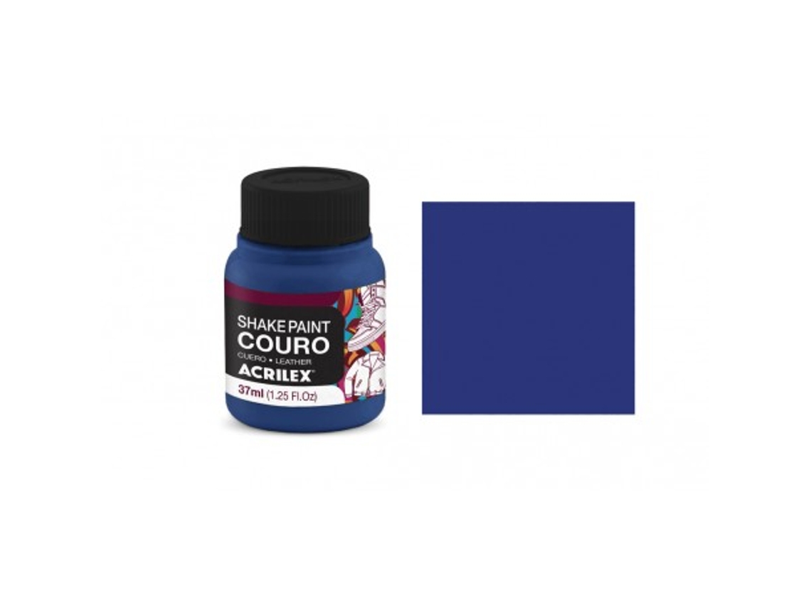 Shake Paint Couro 37ml Azul Turquesa 13037501 Acrilex