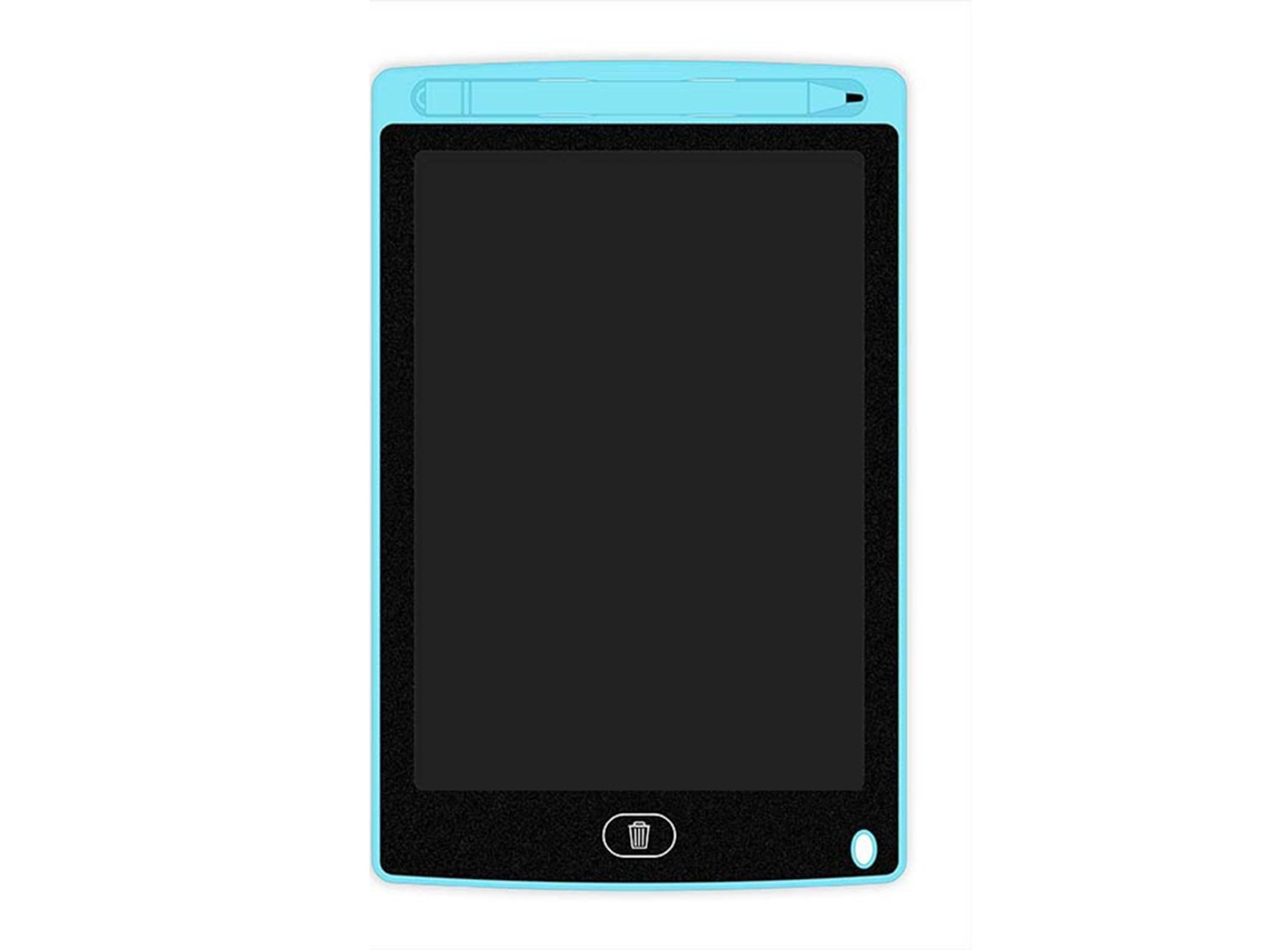 Mali tablet Lcd 8,5 Polegadas para Crianças Quadro de Desenho com Tela Monocromática Azul Claro