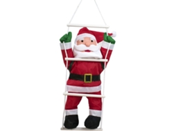 Enfeite de Natal TIENDA EURASIA Pingente Escada Vermelho (66x34cm)