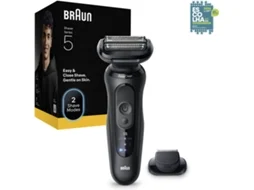Máquina de Barbear BRAUN Série 5 52-N1200S (Autonomia 60 min - Recarregável)