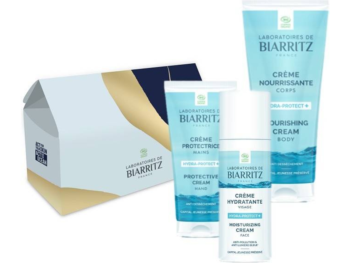 Coffret de Rosto LABORATÓRIOS DE BIARRITZ Trio Hydra Protect + (200 ml)