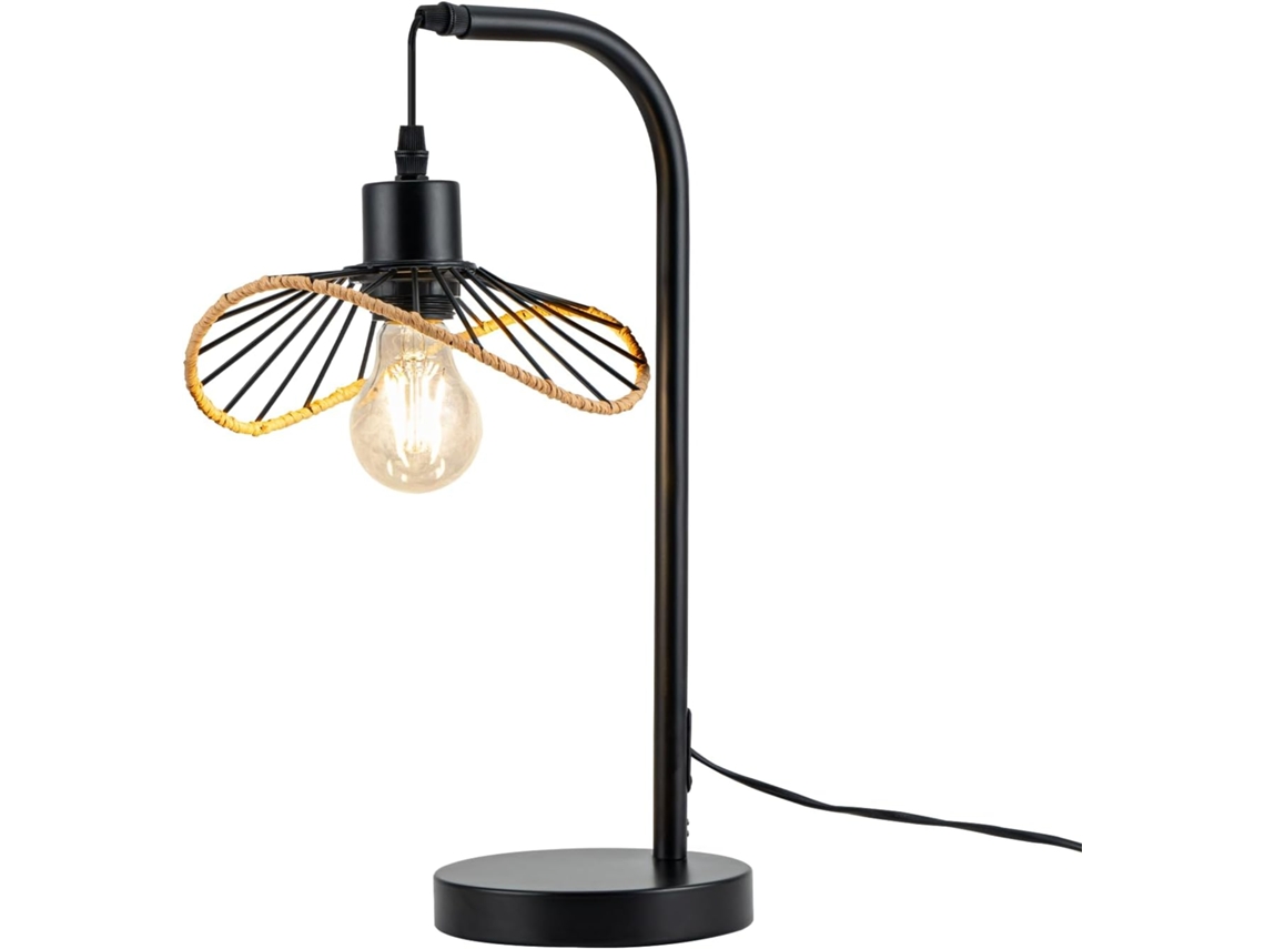 Lustre Pendente Vintage com 5 Luzes, em Vidro e Metal, para Sala de Jantar, Retrô, E27 e Altura Ajustável . NETTLIFE (lâmpadas Não Incluídas)