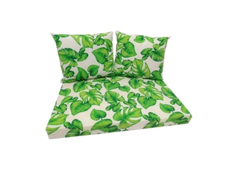 Cojines palet hojas lote 3