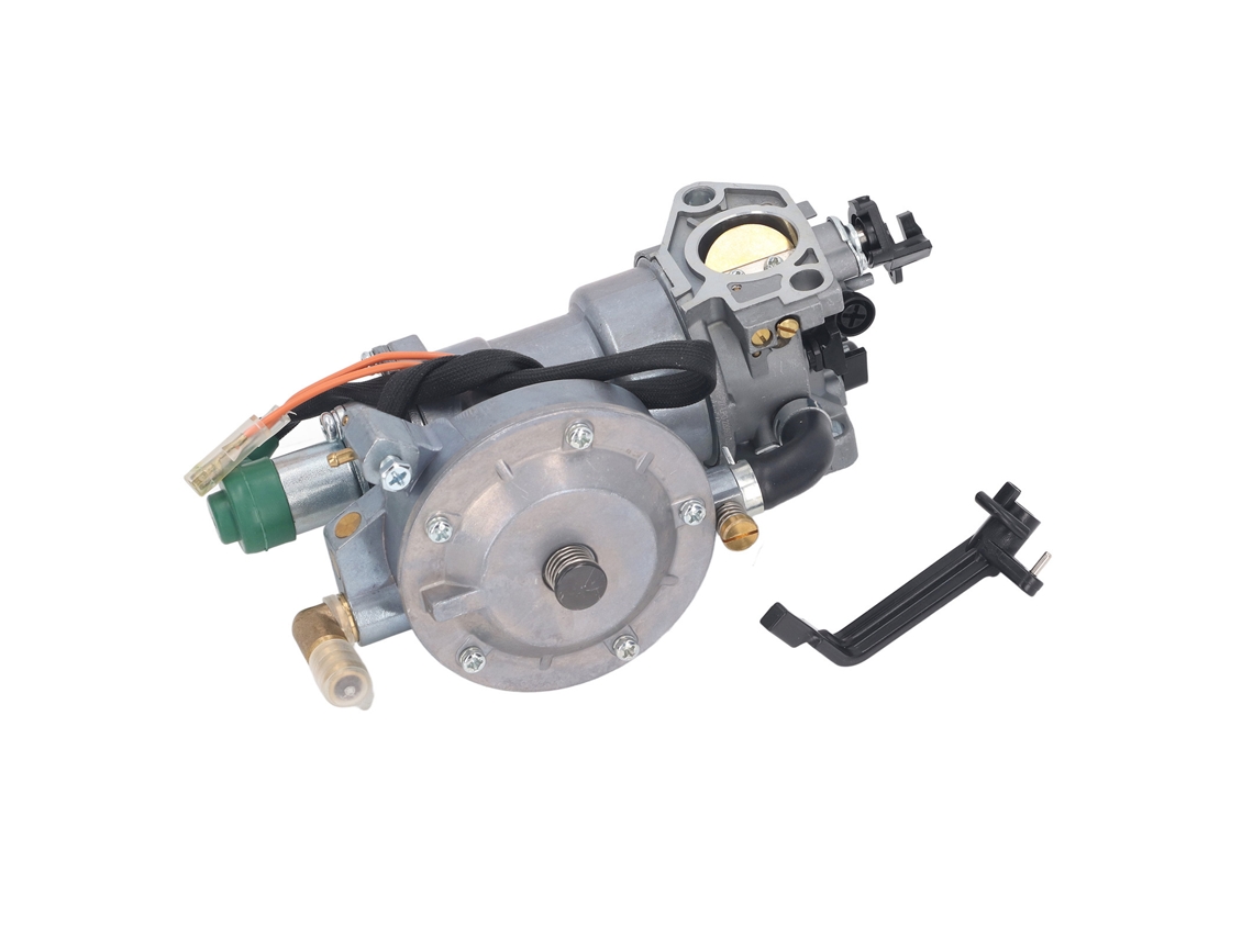 Carburador Dual Combustível para Gerador Gasolina LPG com Amortecedor Manual | S/MARCA