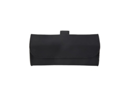 Suporte Universal para Óculos de Sol Automóvel Clipe e Estojo em Pele para Fixação Ao Quebra sol (acessório de Organização, Preto)